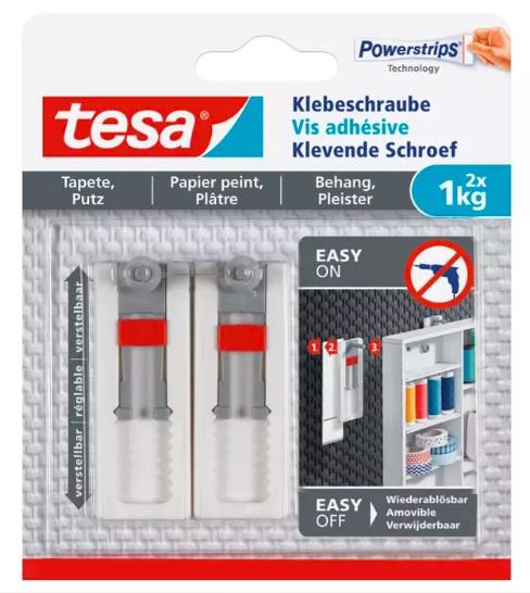 tesa klevende schroef