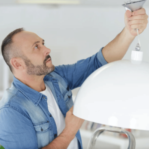 lamp ophangen zonder boren