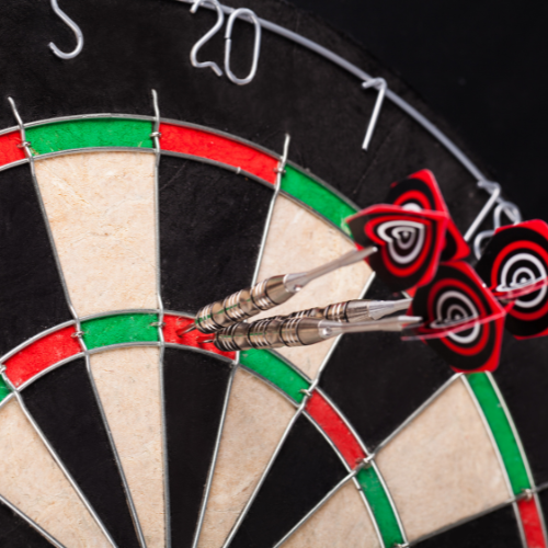 dartbord ophangen zonder boren