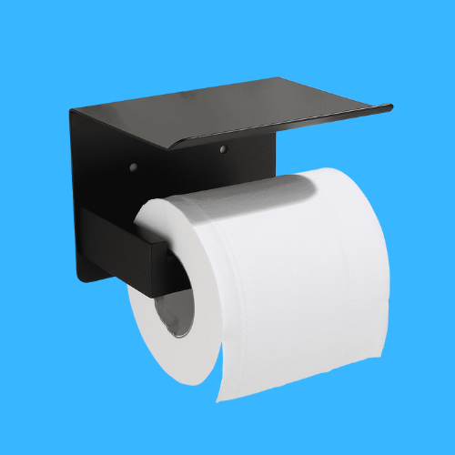 wc rolhouder ophangen zonder boren