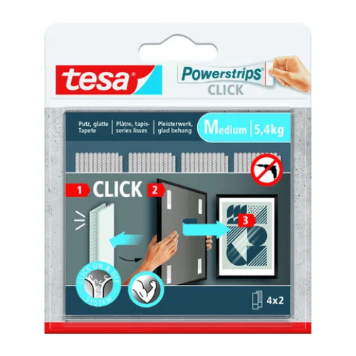 tesa klevende pads