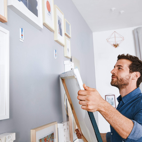 tesa ophangen zonder boren