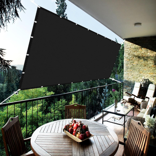 schaduwdoek ophangen zonder boren