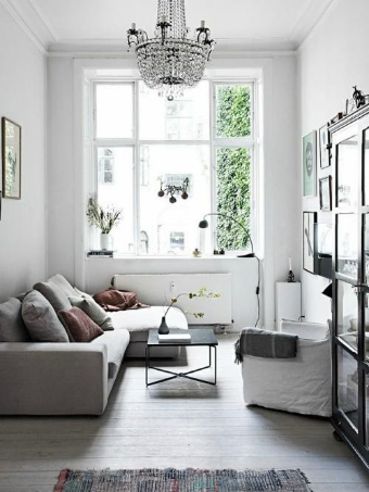 kleine woonkamer inrichten