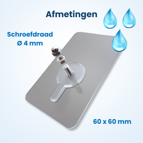 waterdichte plakspijker afmetingen