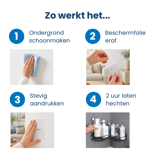 waterdichte plakspijker bevestigen