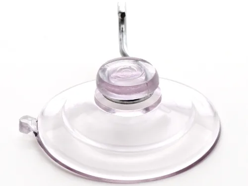 Zuignap met haakje voor glas en tegels